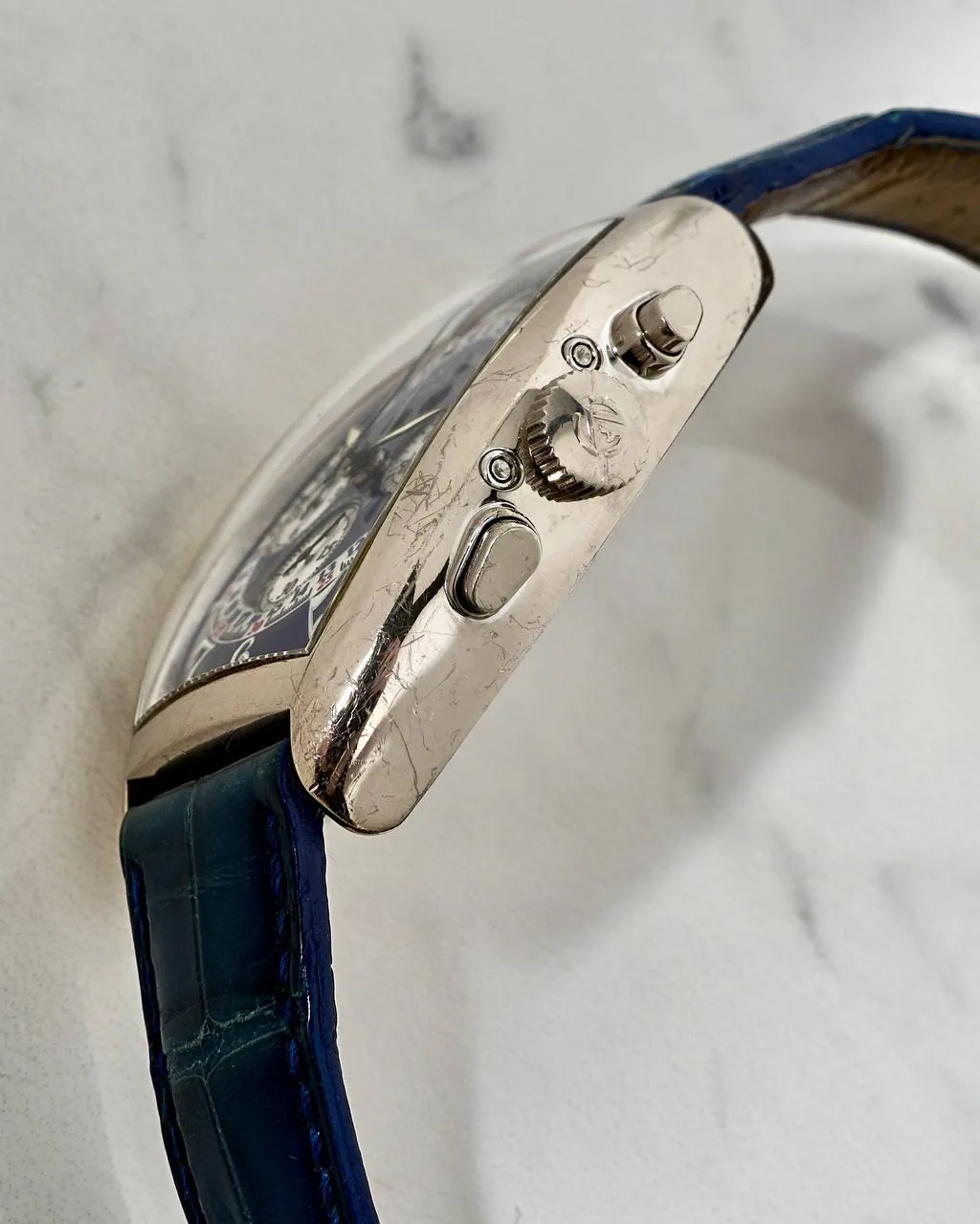 Franck Muller Master Calendar Blue Dial White Gold – 5