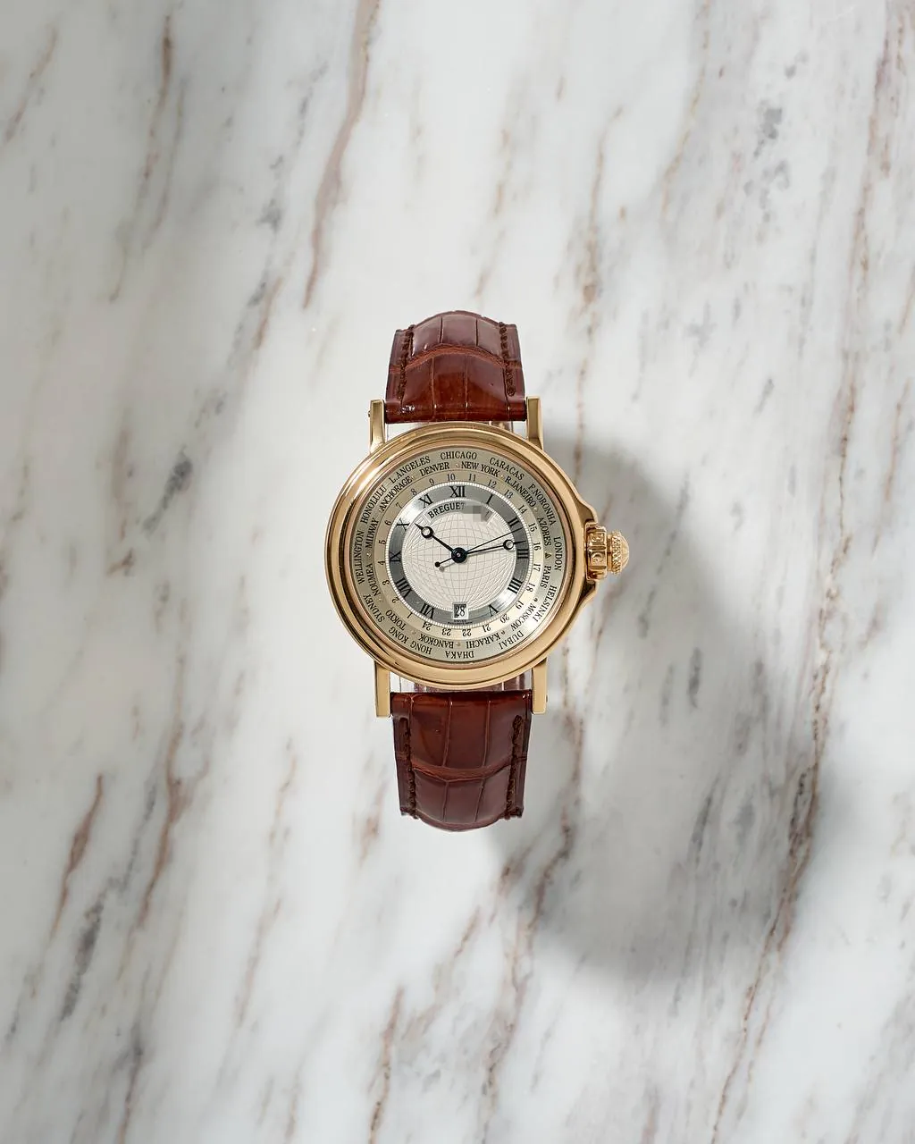 Breguet Marine Hora Mundi World Time Zones 3700