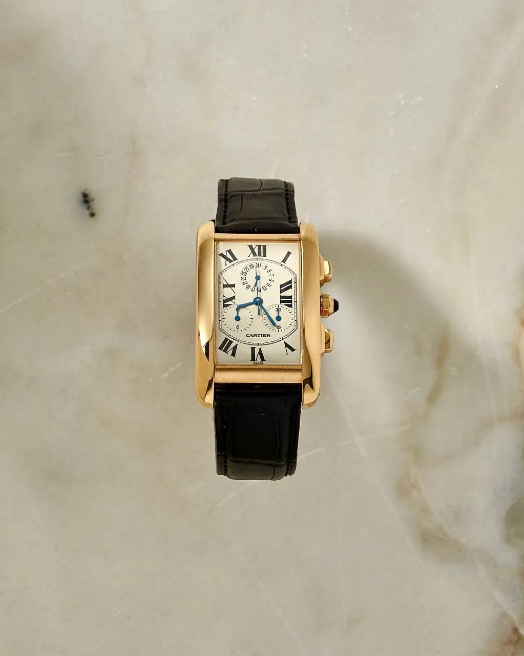 Cartier Tank Américaine Chronoflex 1730