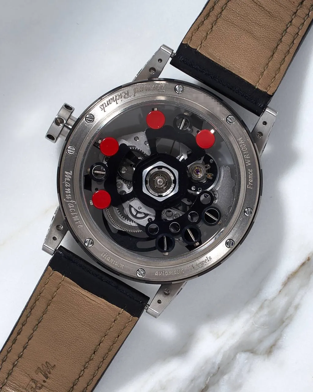 B.R.M R50 TN AR Red Skeleton Titanium – 7