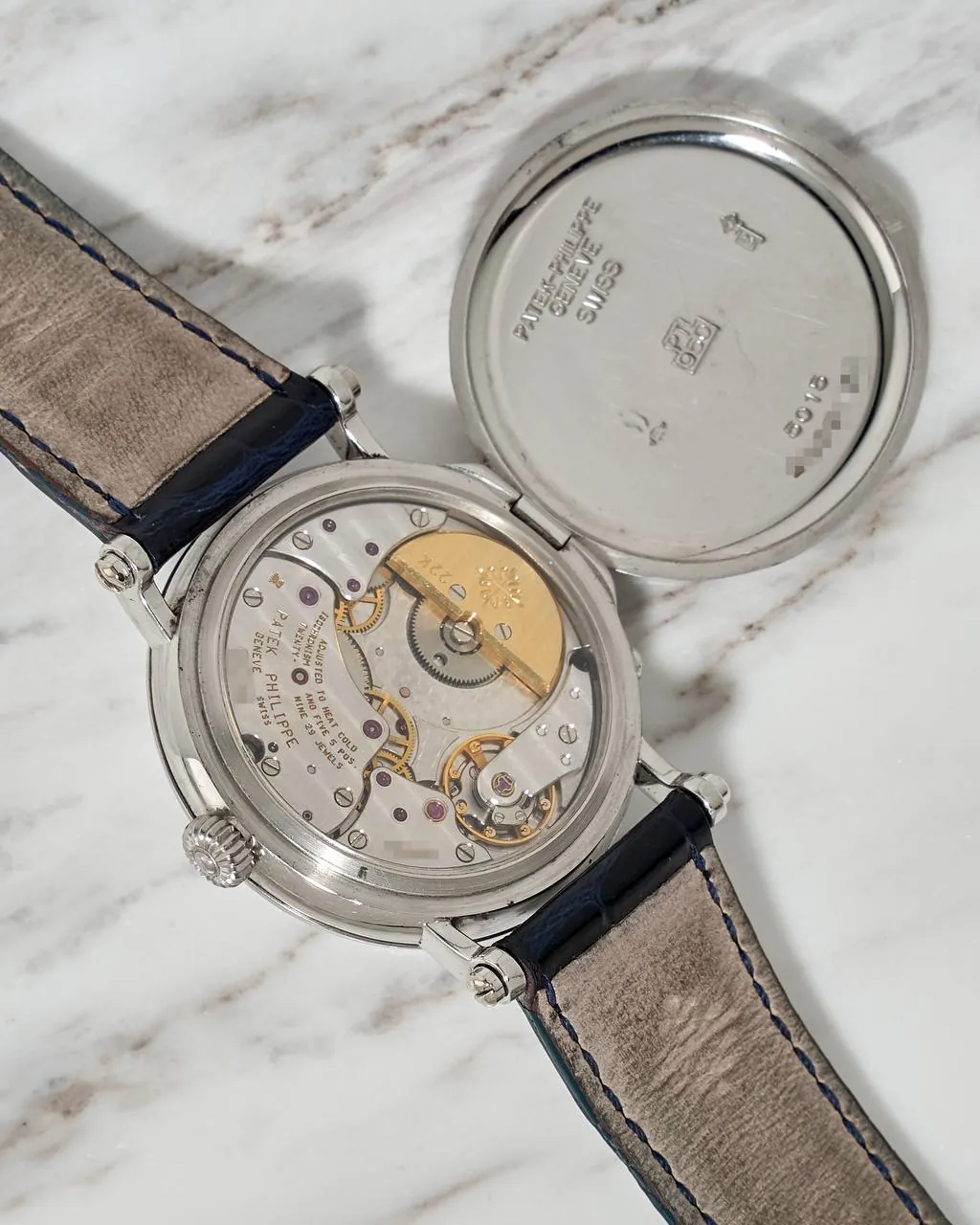 Patek Philippe Complications Moon Phase Power Reserve Platinum 5015 – 9