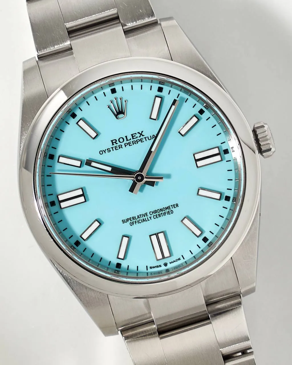 Rolex Oyster Perpetual 41mm Tiffany Dial 124300 – 6