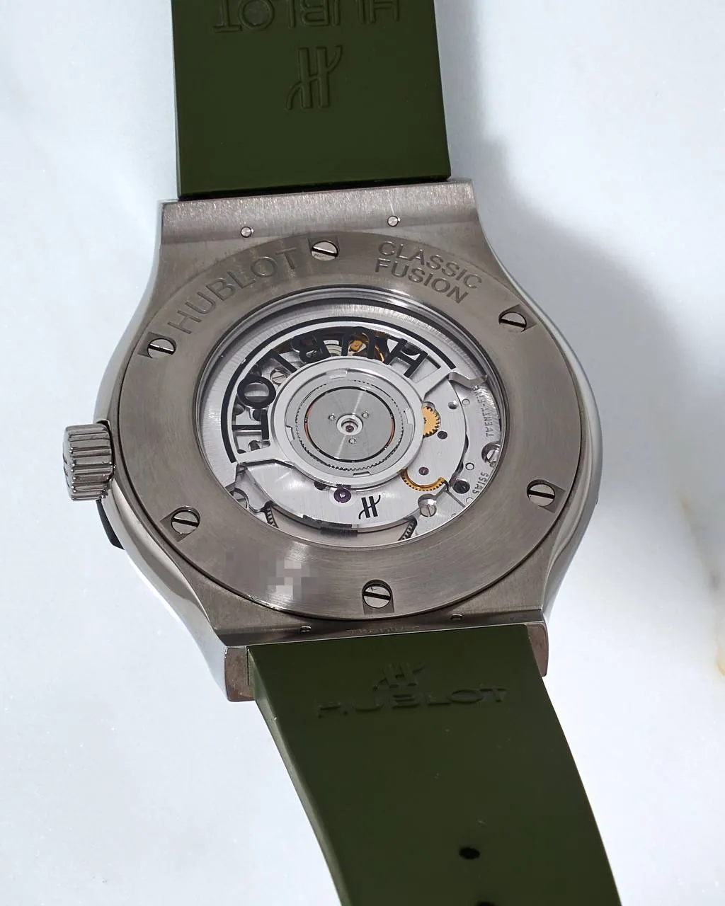 Hublot Classic Fusion Green Titanium 42mm – 2
