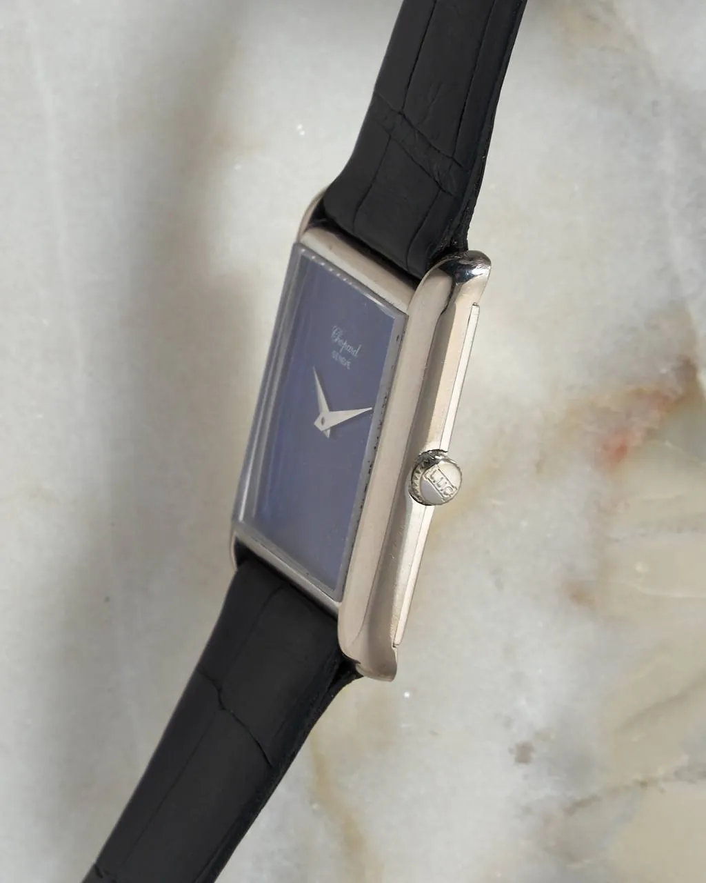 Chopard Tank Lapis Lazuli Dial White Gold – 8