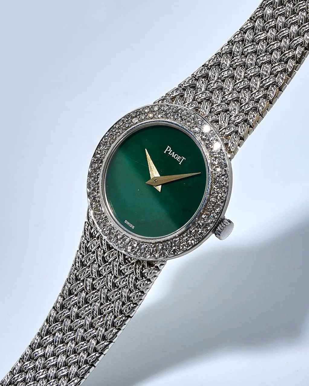 Piaget Double Row Diamond Ladies Vintage 9187