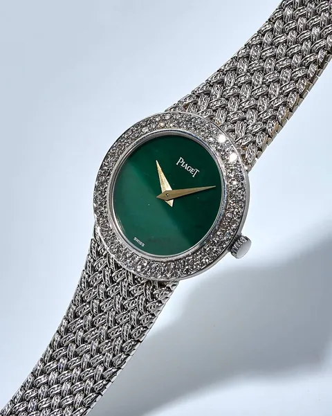 Piaget Double Row Diamond Ladies Vintage 9187