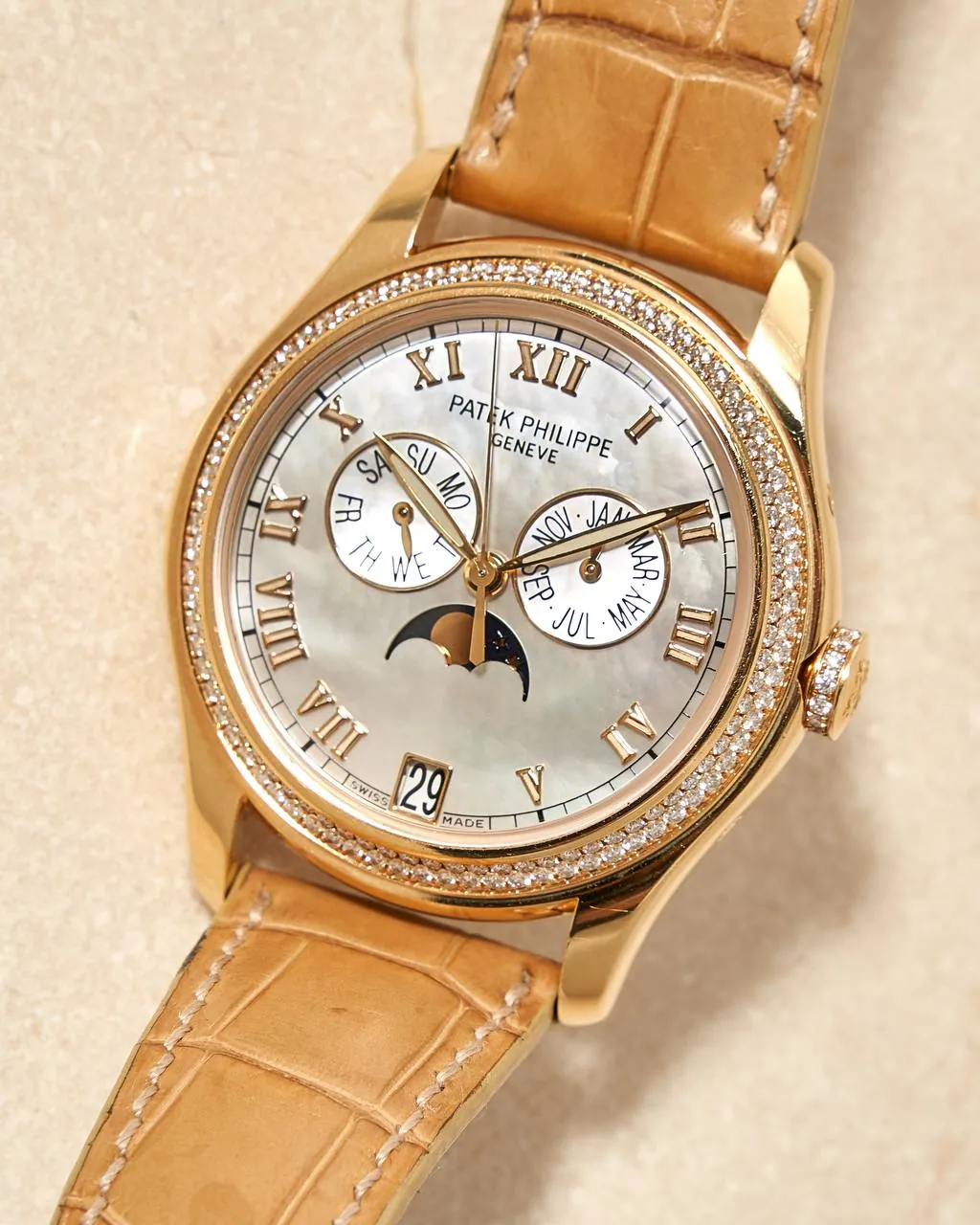 Patek Philippe Complications Annual Calendar Diamonds MoP 4936 – 9