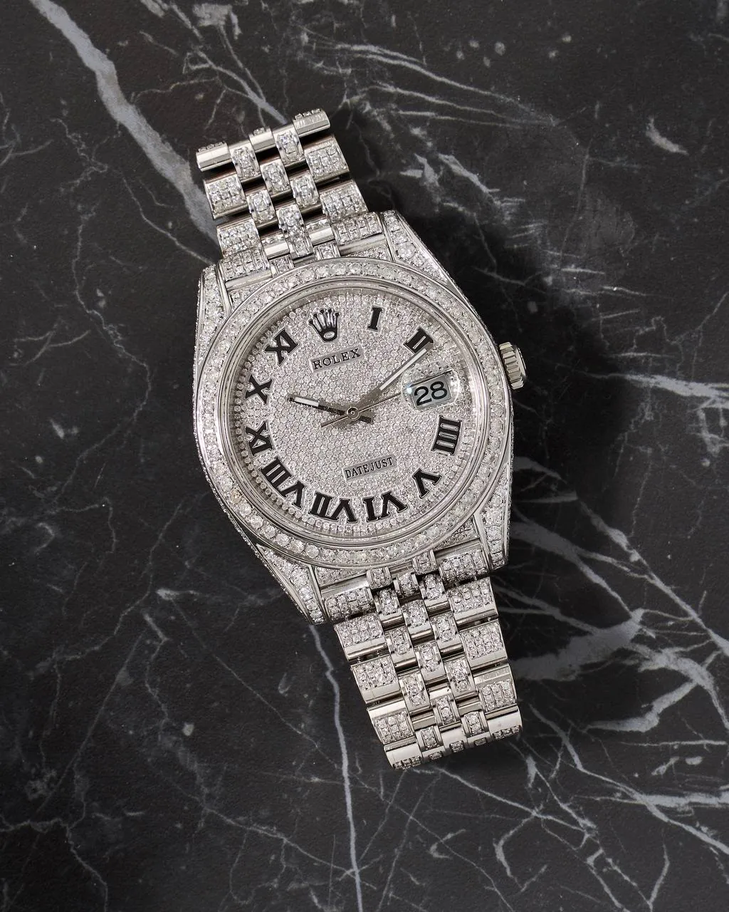 Rolex Oyster Datejust 41mm Diamonds Rush 126300 – 5