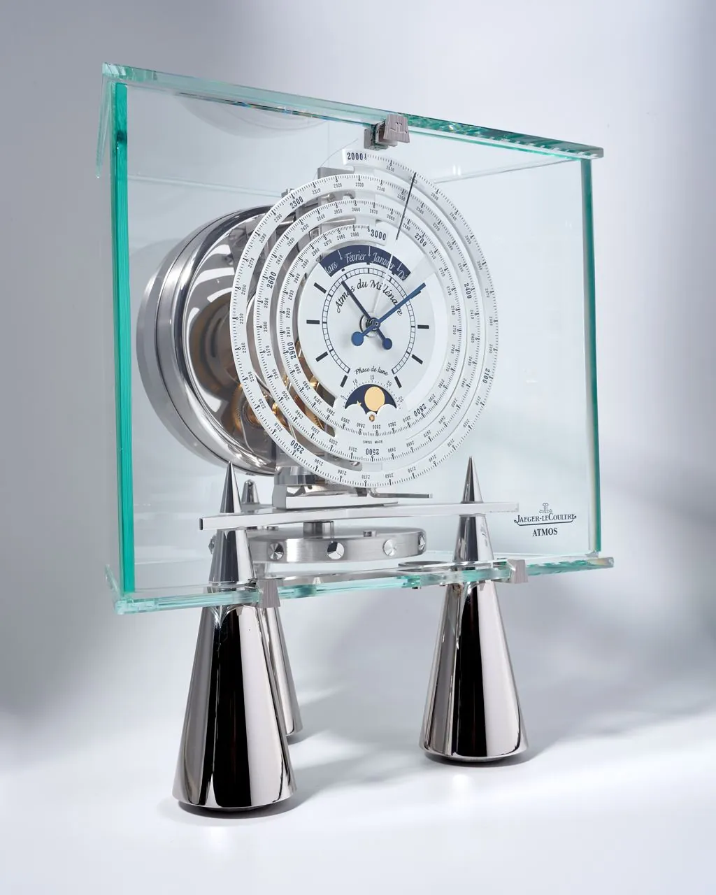 Jaeger-LeCoultre Atmos du Millenaire Atlantis Moon Phase – 4