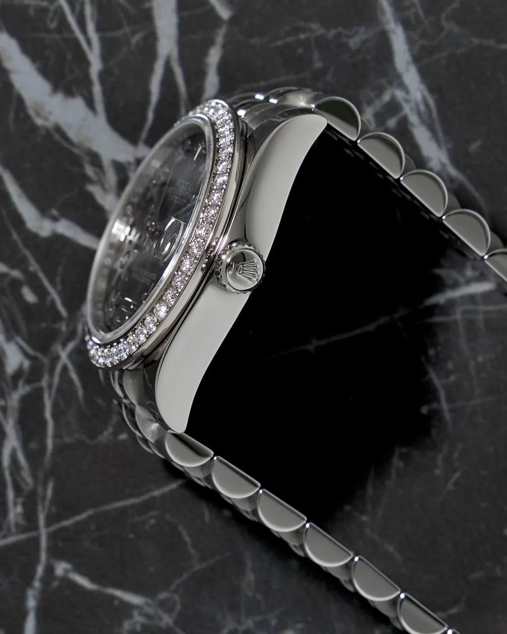 Rolex Datejust 31mm Floral Dial Diamond Bezel 178384 – 10