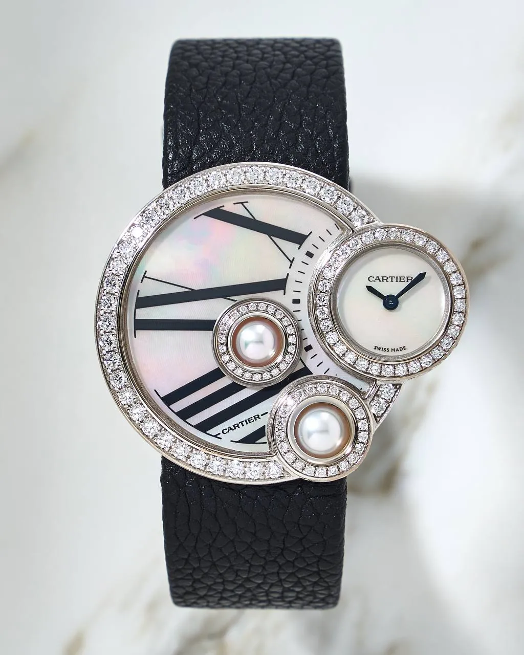 Cartier Libre Perles White Gold MoP Dial 3053 – 14