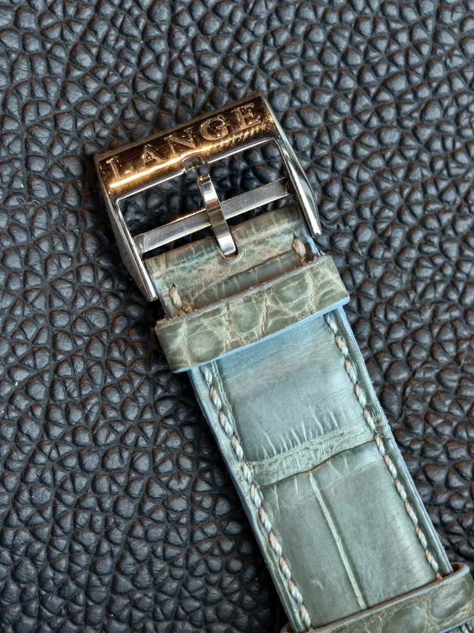 A. Lange & Sohne Saxonia Diamond-Set Bezel White Gold – 10