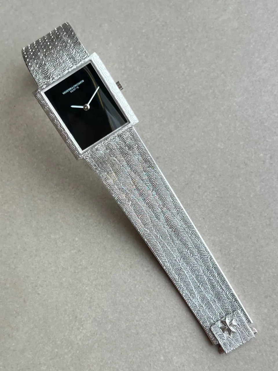 Vacheron Constantin Vintage Onyx Dial White Gold 33001 – 3