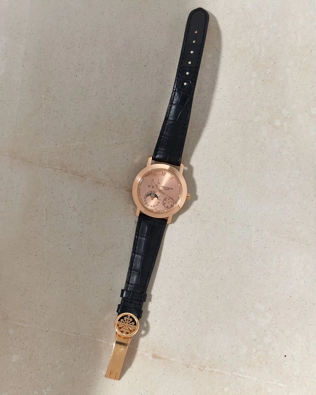 Patek Philippe Complications Moon Phase Power Reserve 5055 Rose Gold – 13