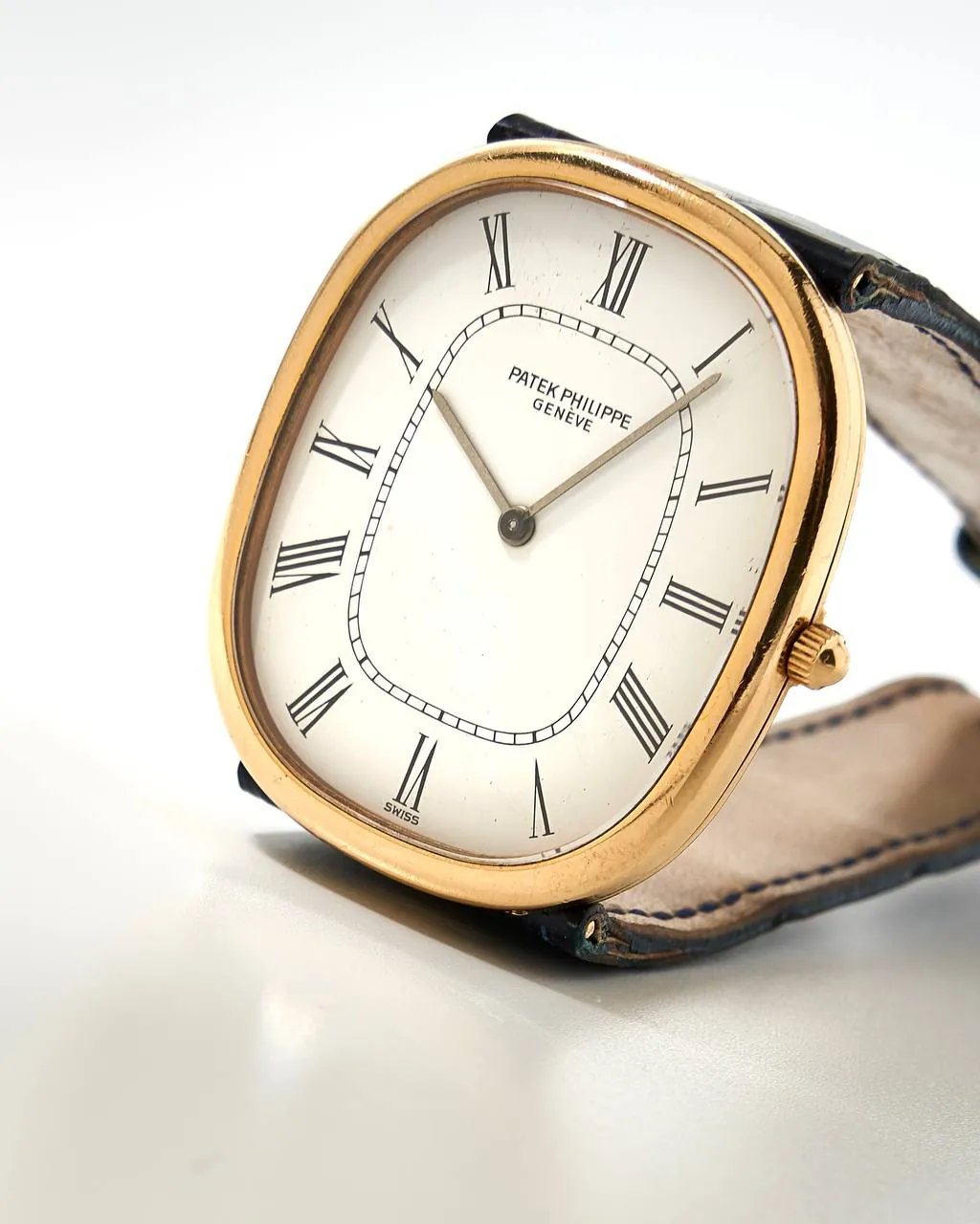 Patek Philippe Golden Ellipse White Romain Dial 3738 – 11