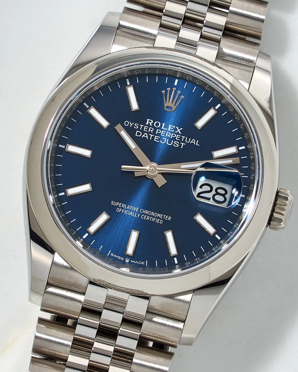 Rolex Datejust 36mm Blue Dial 126200 2025 Year NEW – 7