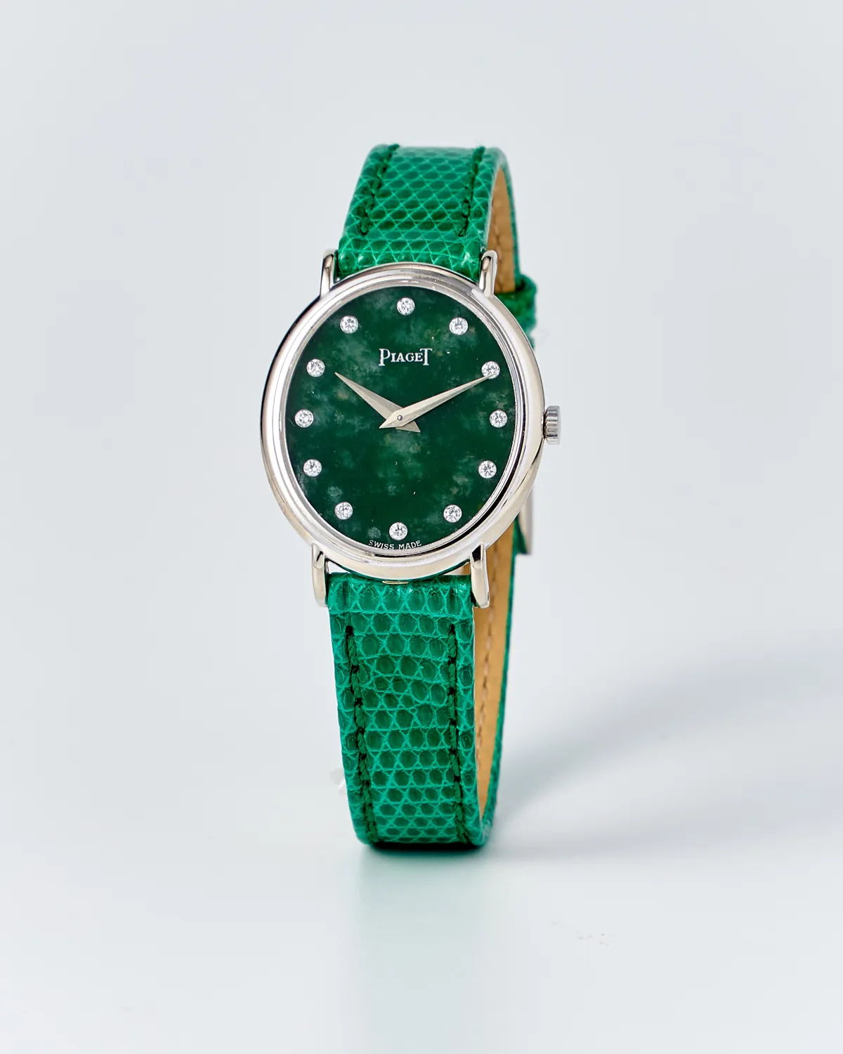 Piaget Gold Oval Lady Vintage Jade Dial 9822 – 7