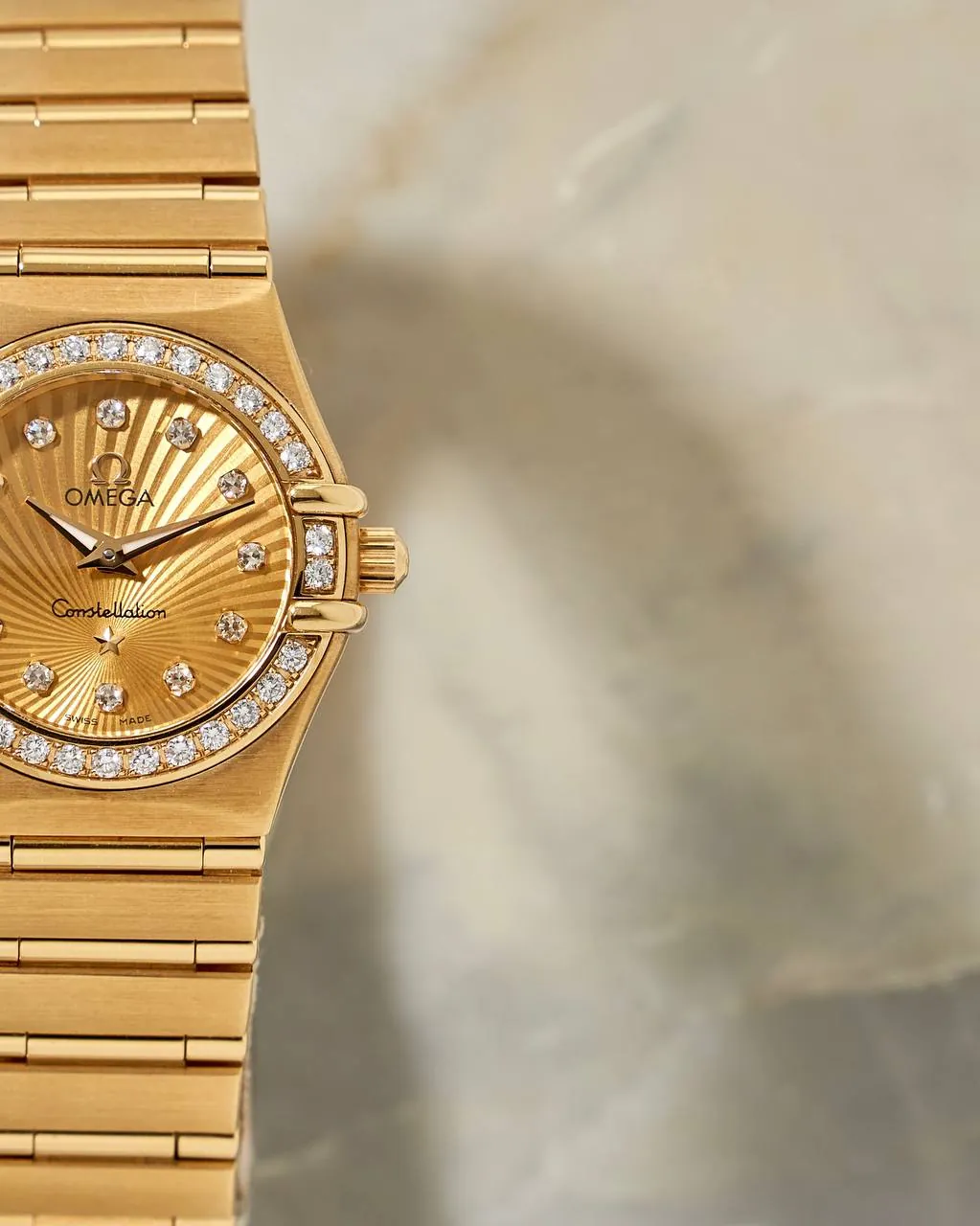 Omega Constellation 160 Years Champagne Diamonds – 2
