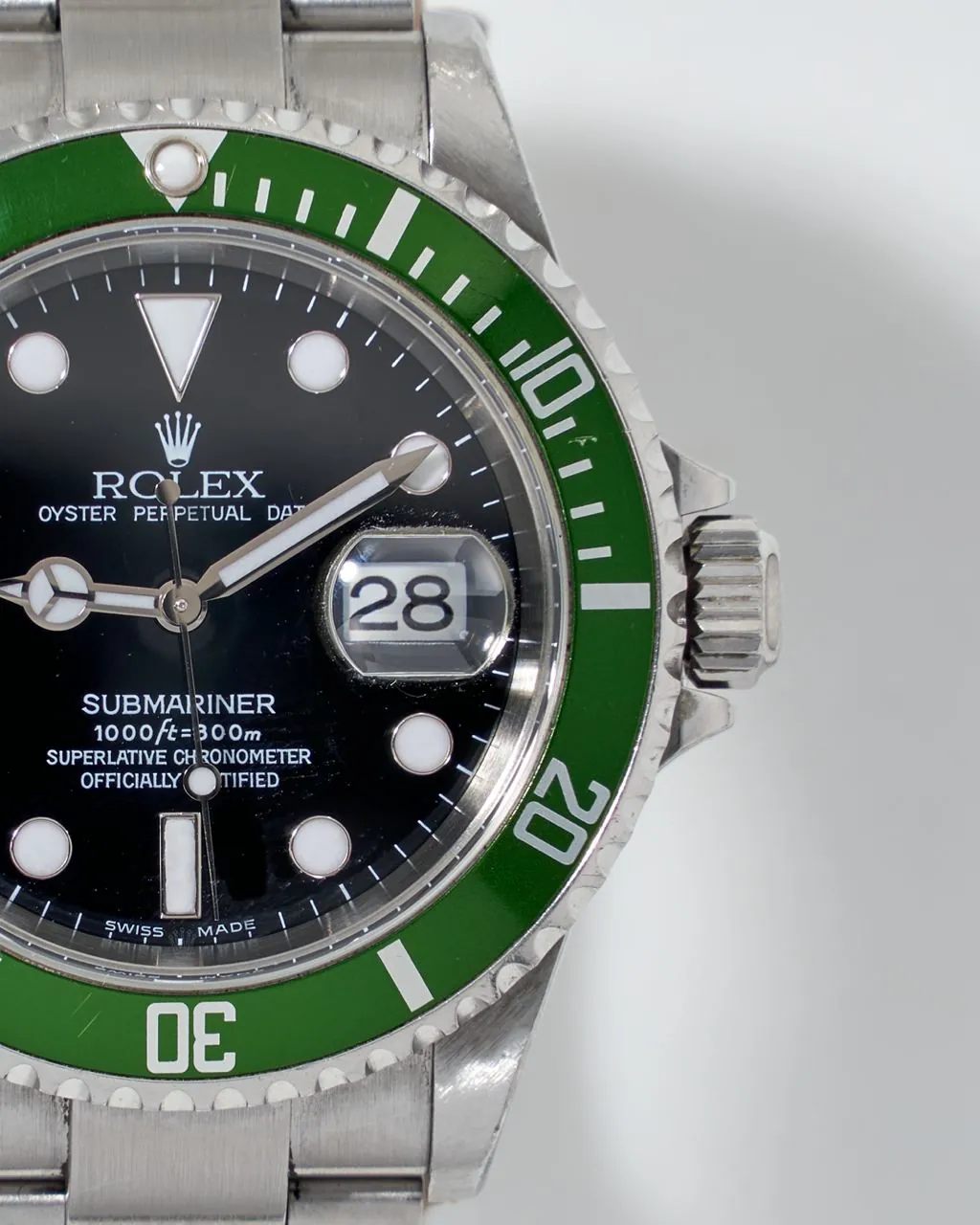 Rolex Submariner Kermit Date 40mm F series 16610LV MK3 – 3