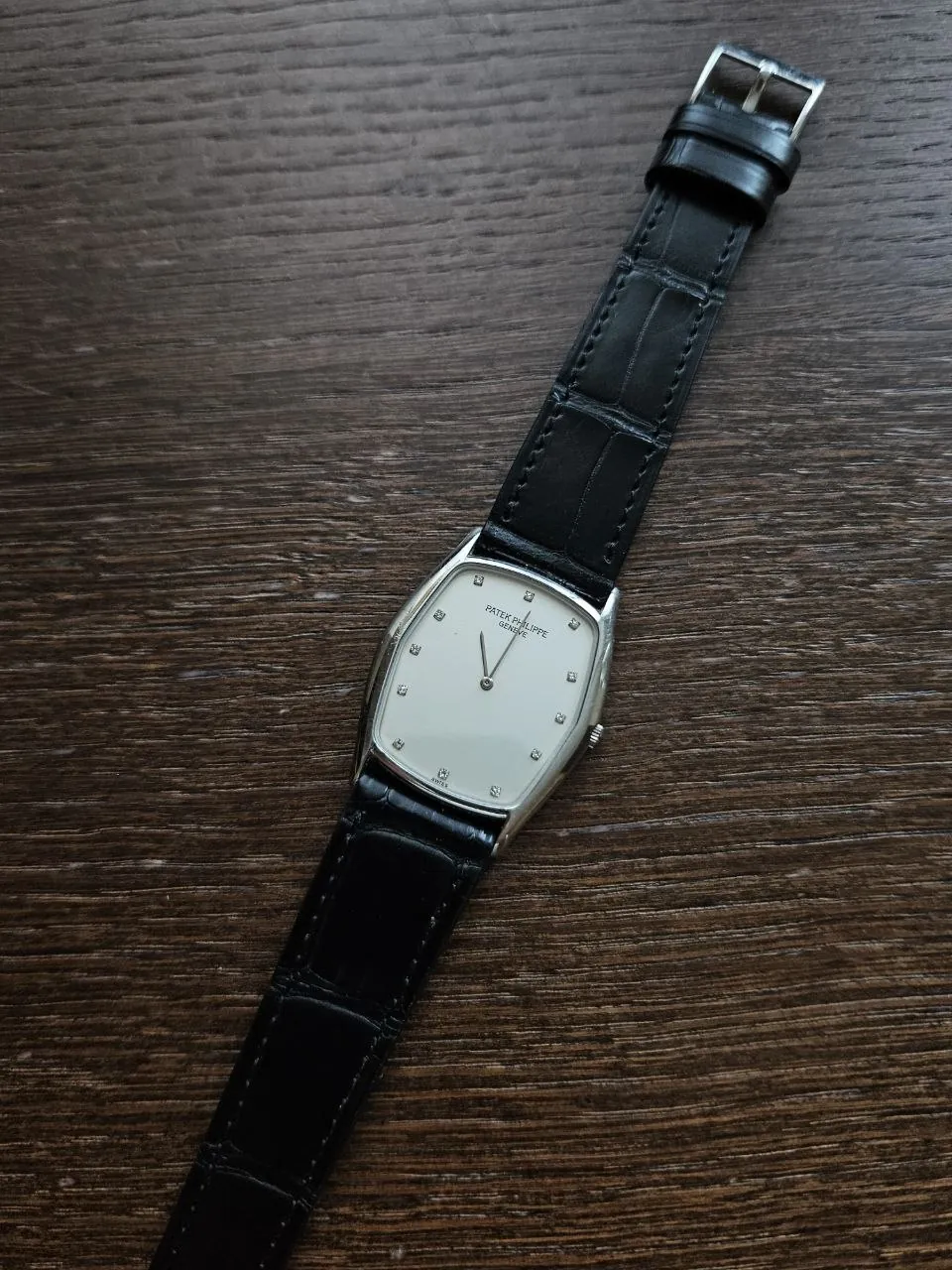 Patek Philippe Gondolo Platinum Diamond Indexes 3842 – 2