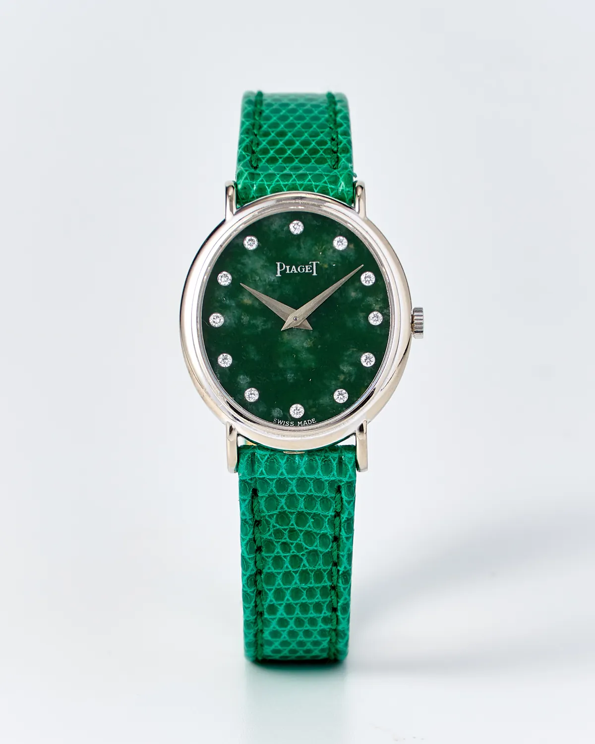 Piaget Gold Oval Lady Vintage Jade Dial 9822 – 4