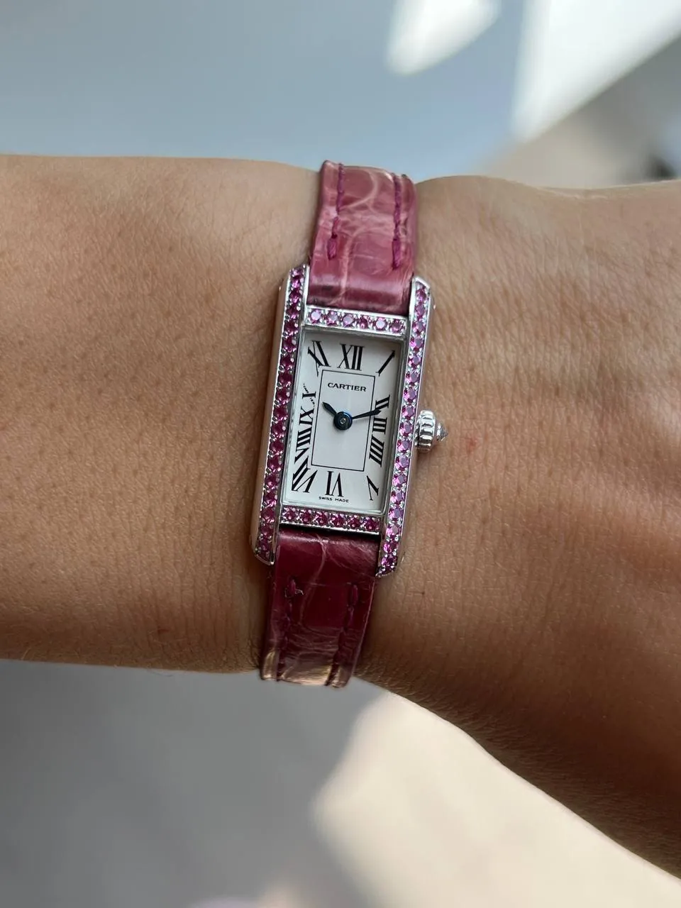 Cartier Tank Allongee Small White Gold 2525 – 5