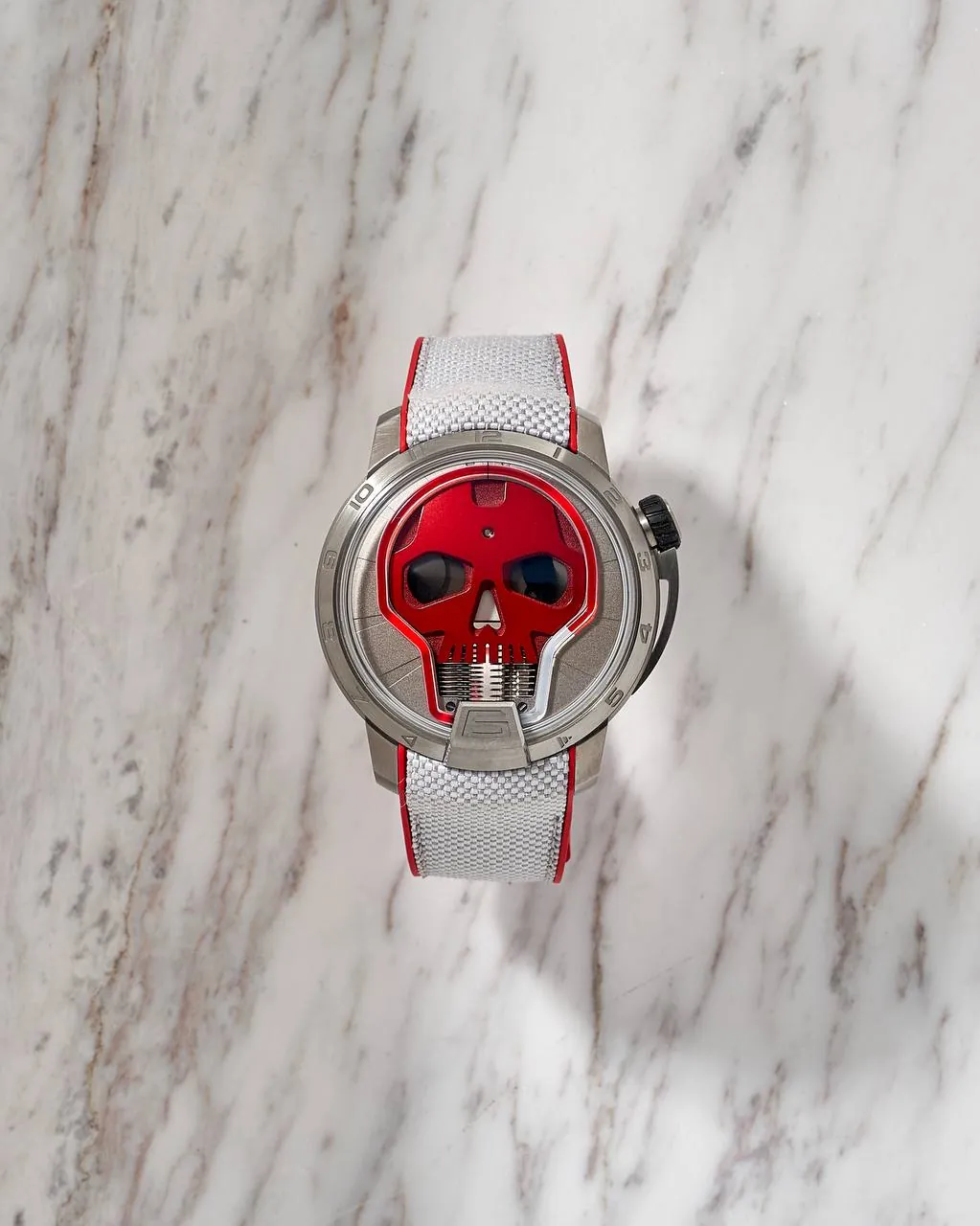 HYT Skull Titanium Red