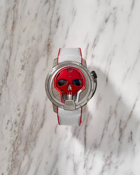 HYT Skull Titanium Red