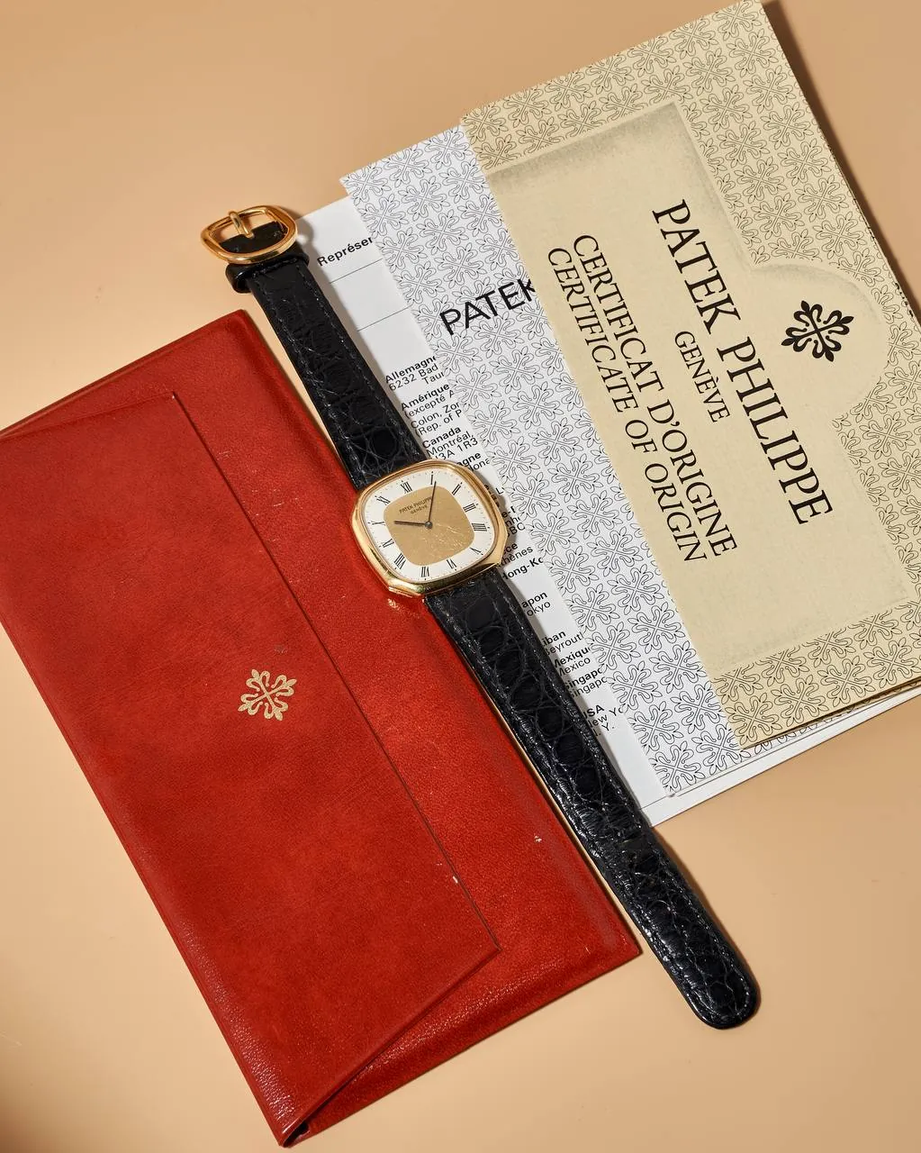 Patek Philippe Ellipse Enamel and Gold Dial 3855 – 3
