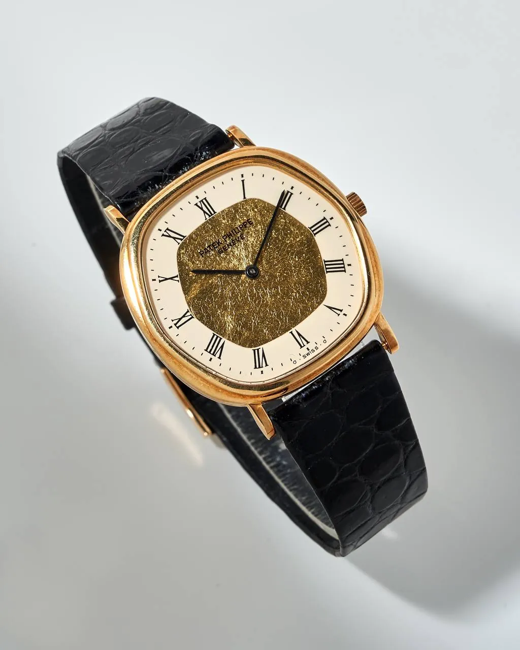 Patek Philippe Ellipse Enamel and Gold Dial 3861