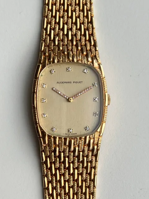Audemars Piguet Cobra Champagne Diamond Dial and Hands