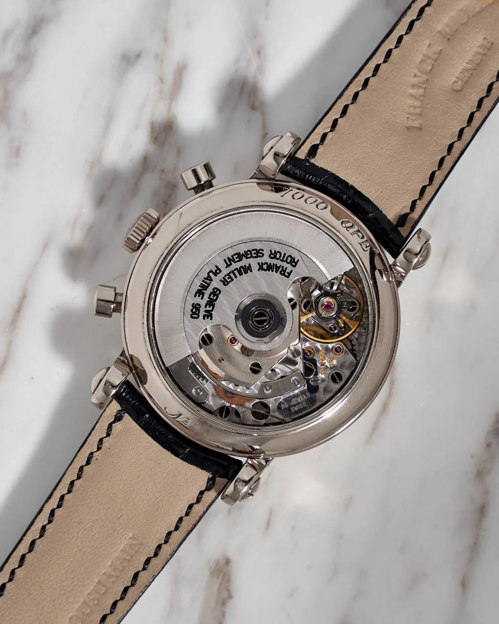 Franck Muller Perpetual Calendar Retrograde Moonphase Chronograph White Gold – 7