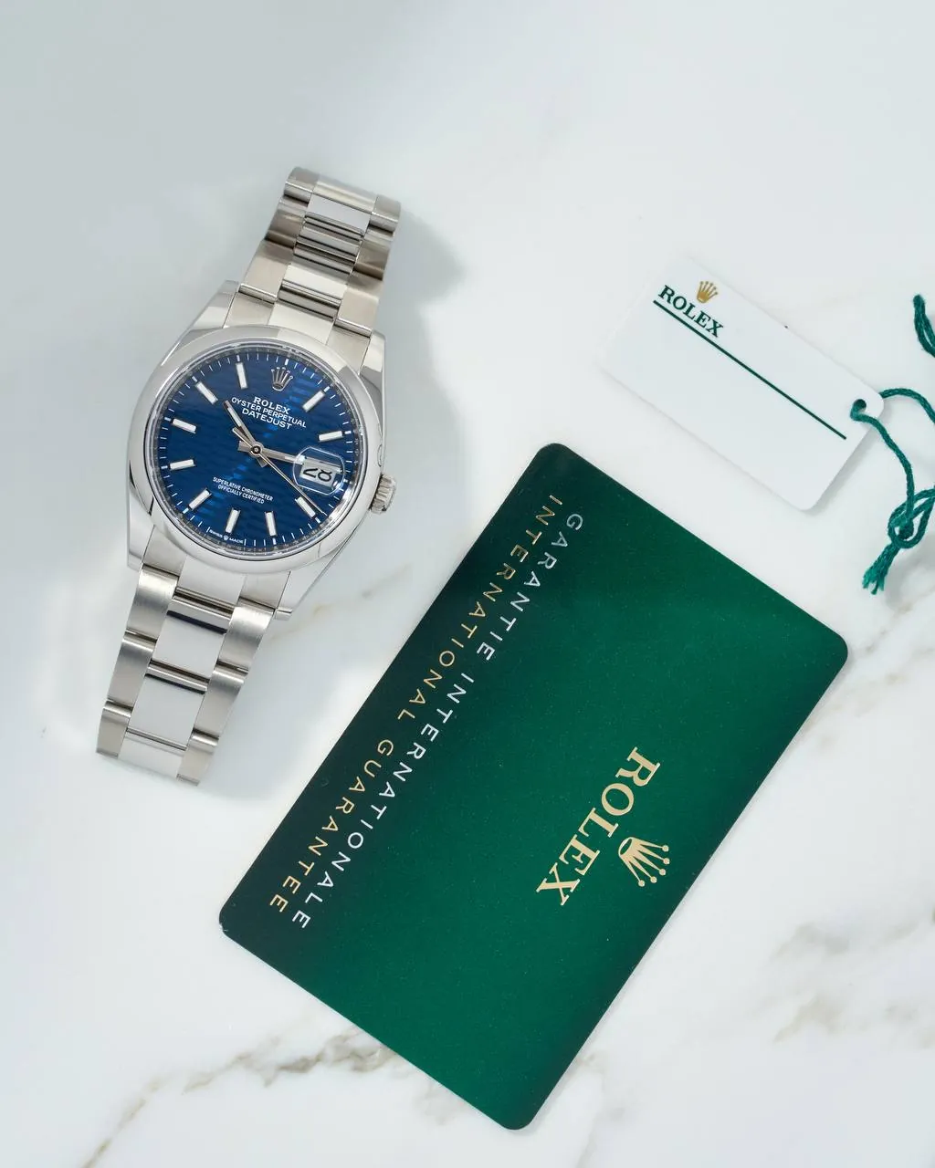 Rolex Datejust 36mm Blue Fluted Motif 126200 NEW – 3