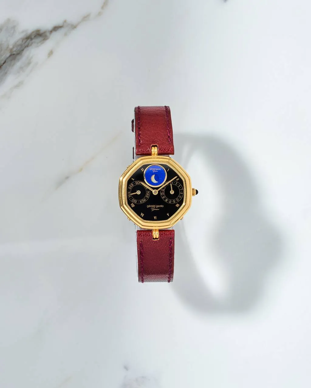 Gerald Genta Succes Day Date Moon Phase