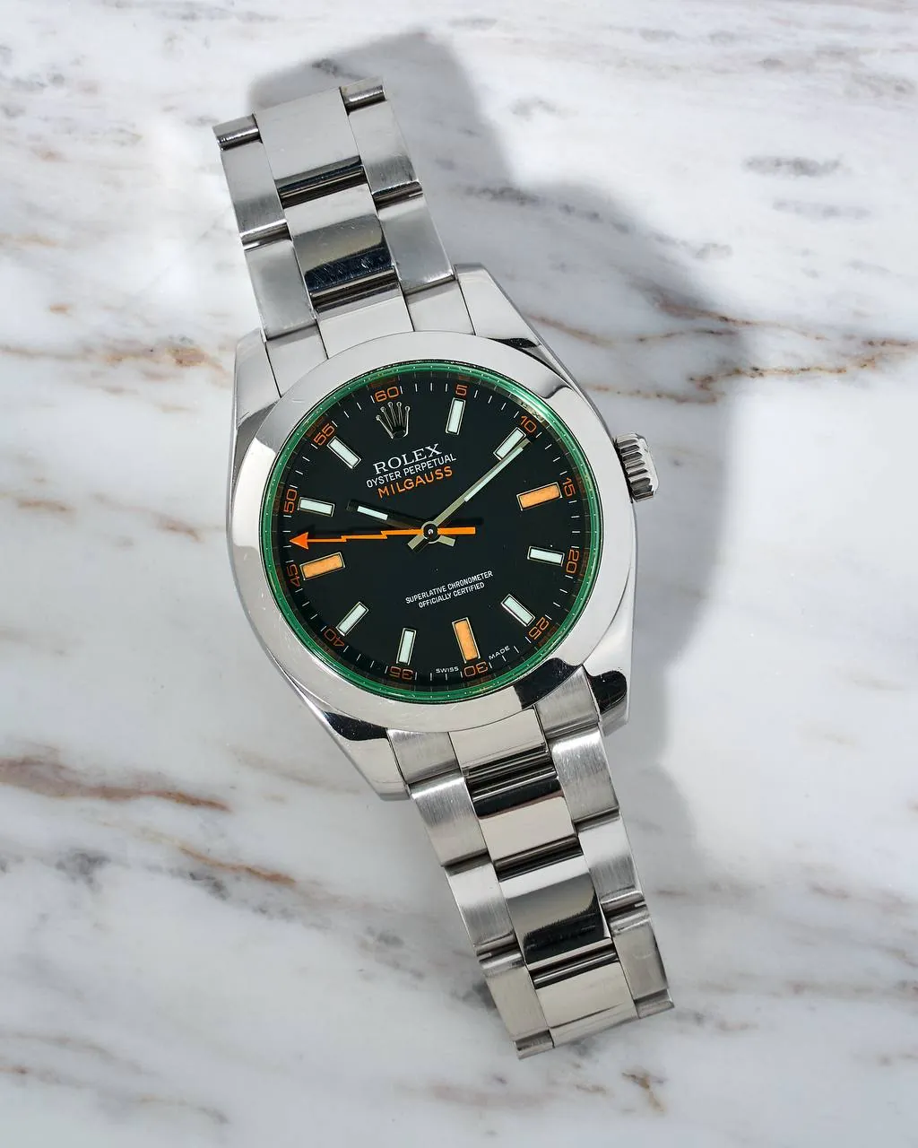 Rolex Milgauss 40mm Green Sapphire V Series 116400 – 3