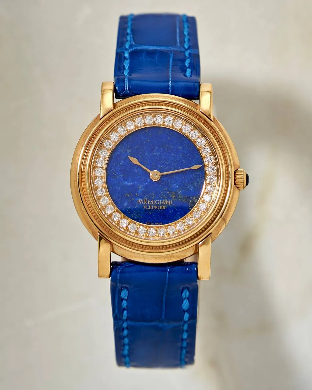 Parmigiani Fleurier Toric Classic Lapis Lazuli Diamond Dial – 11