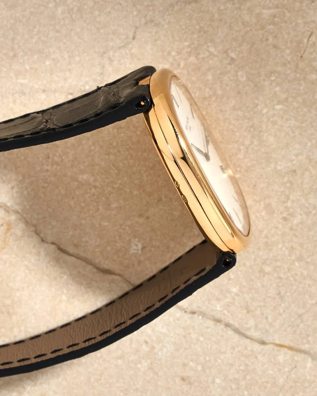 Patek Philippe Golden Ellipse White Romain Dial 3738 – 9