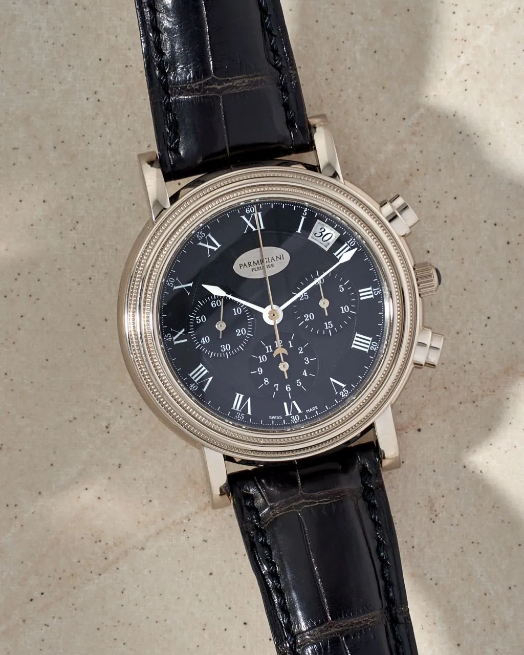 Parmigiani Fleurier Toric Chronograph White Gold – 10