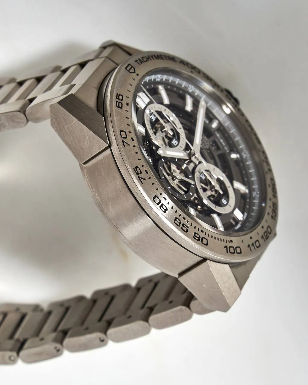TAG Heuer Carrera Calibre Heuer 01 Grey Phantom Skeleton Titanium – 11