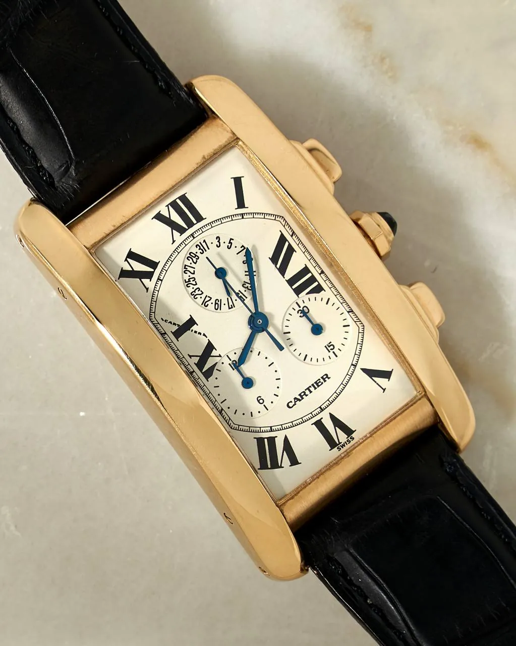 Cartier Tank Américaine Chronoflex 1730 – 8