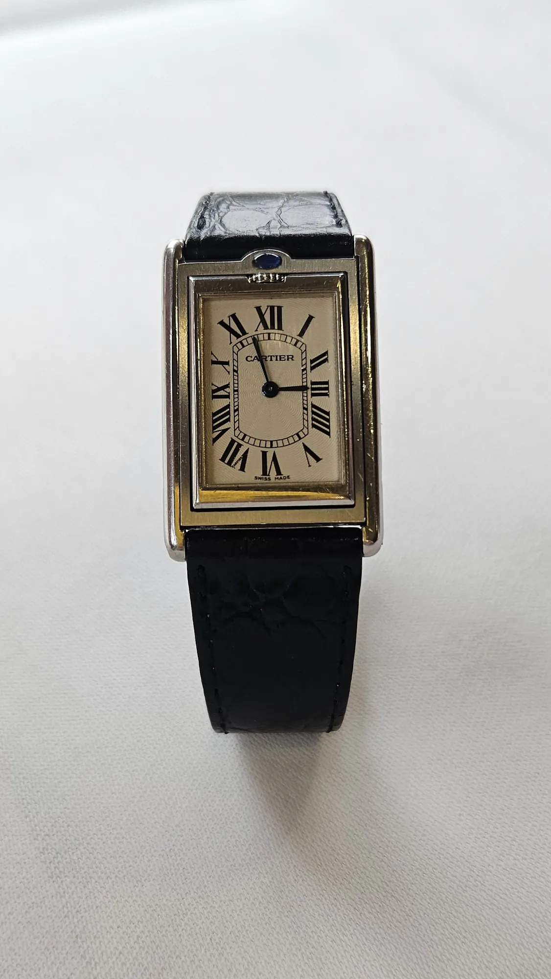 Cartier Tank Basculante Mecanique 2390 Open Caseback 100 pcs Limited