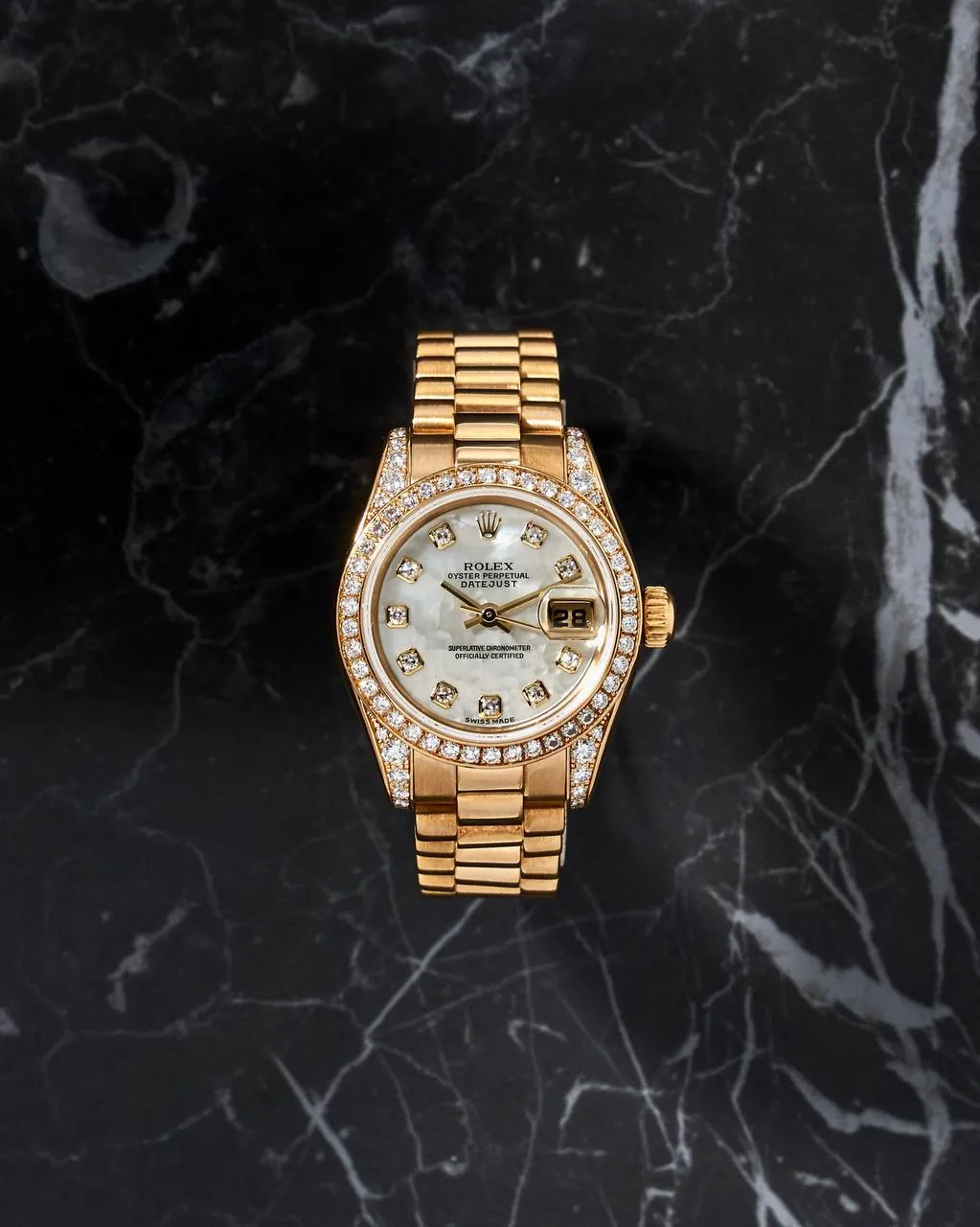 Rolex Datejust President MoP Diamond 26mm 179298 K Series