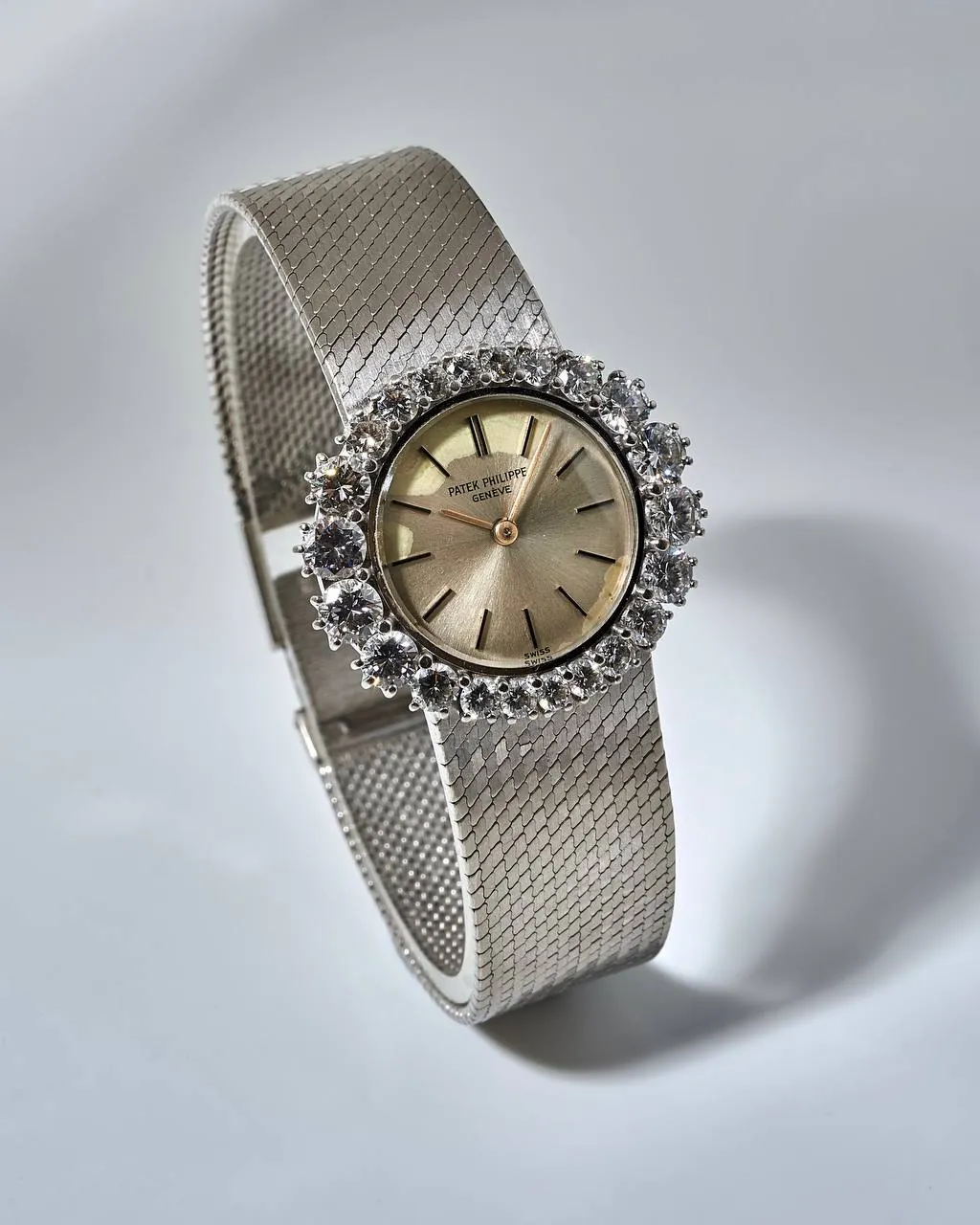 Patek Philippe Ladies Vintage White Gold 3357