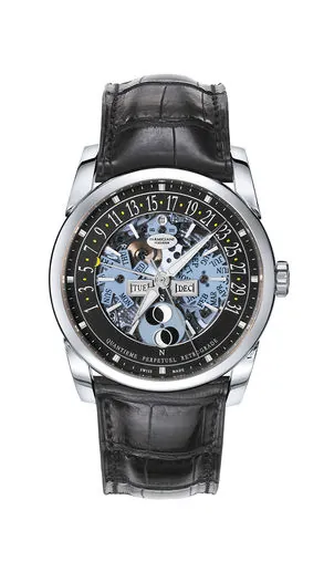 Parmigiani Fleurier Tonda Centum Retrograde Perpetual White Gold