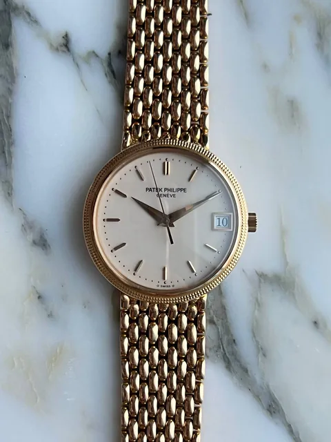 Patek Philippe Calatrava Ivory Dial 3802