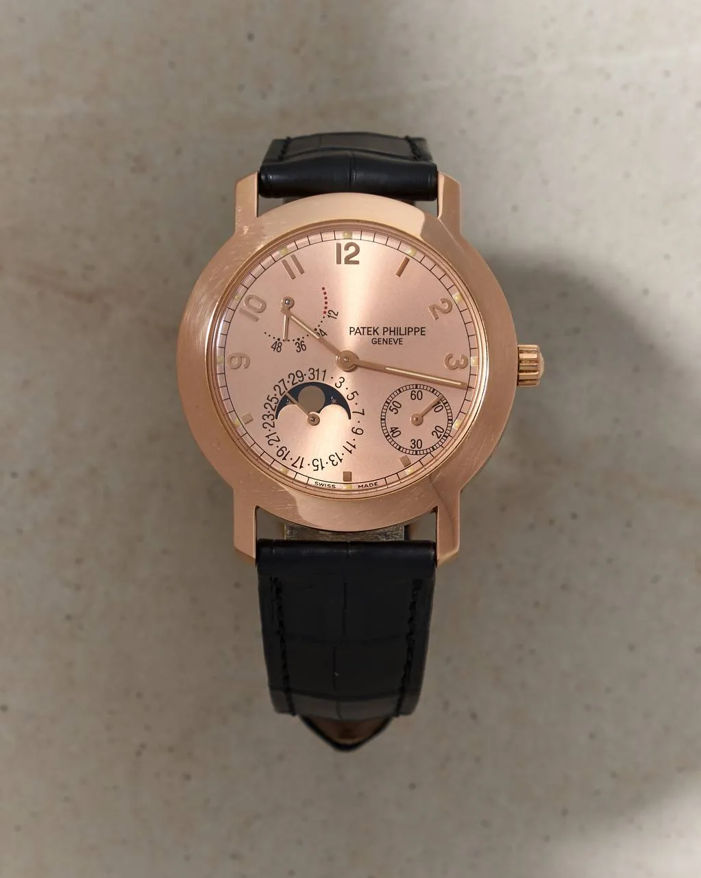Patek Philippe Complications Moon Phase Power Reserve 5055 Rose Gold – 14