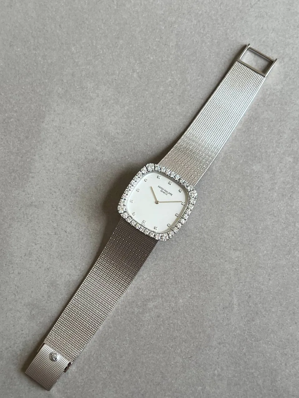 Patek Philippe Golden Ellipse Diamond Set White Gold 3616 – 4