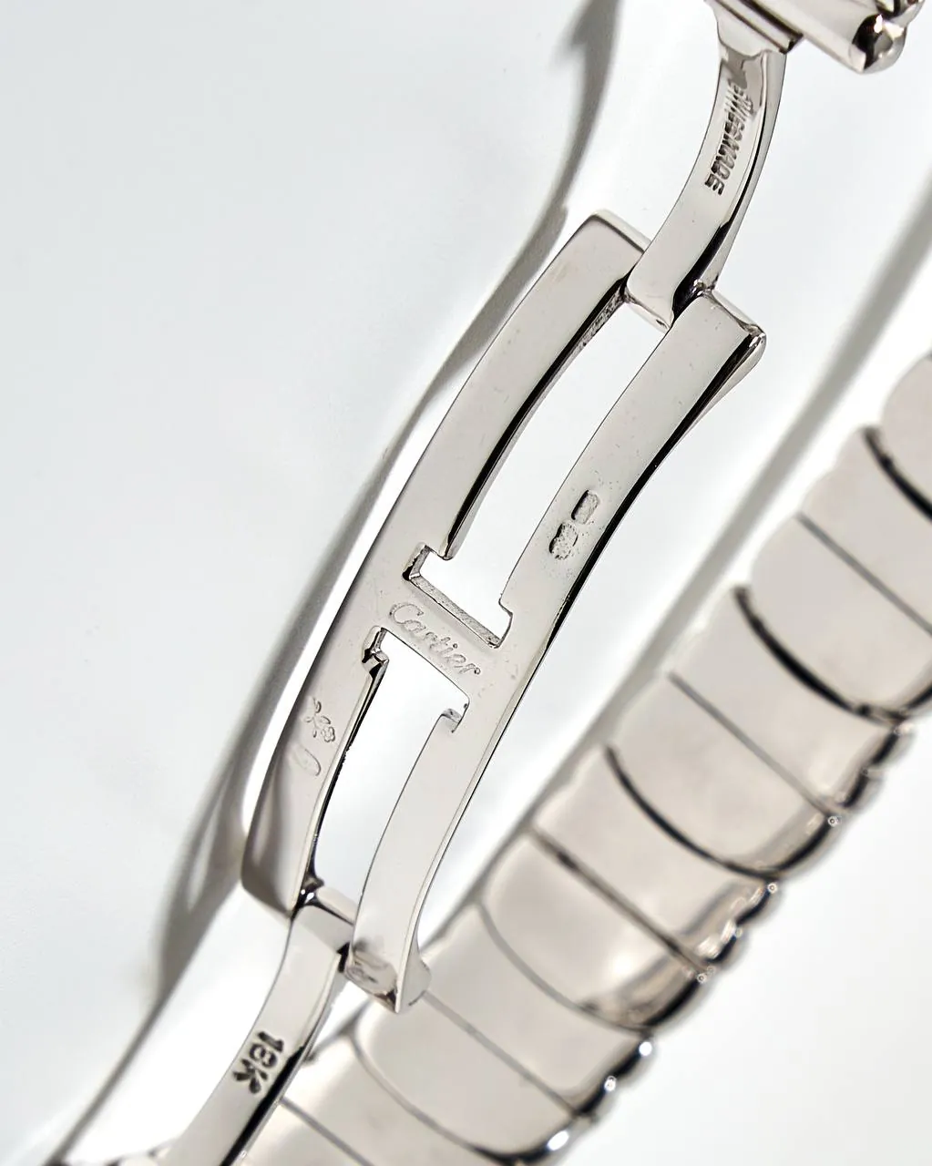 Cartier Baignoire 2369 White Gold Aftermarket Diamonds – 6