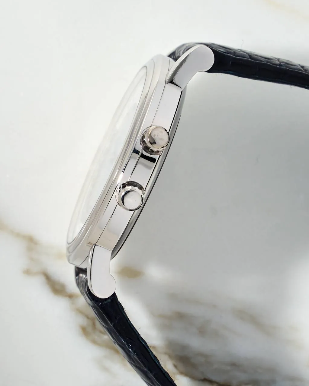 Andersen Geneve Christopher Columbus Worldtimer White Gold NOS – 10