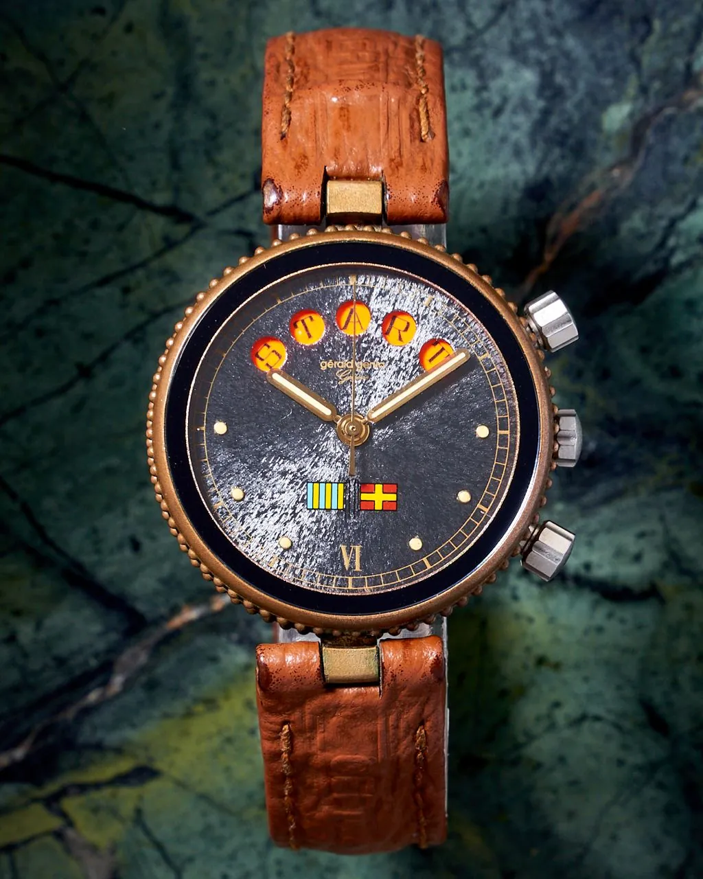 Gerald Genta Gefica Safari Bronze – 9